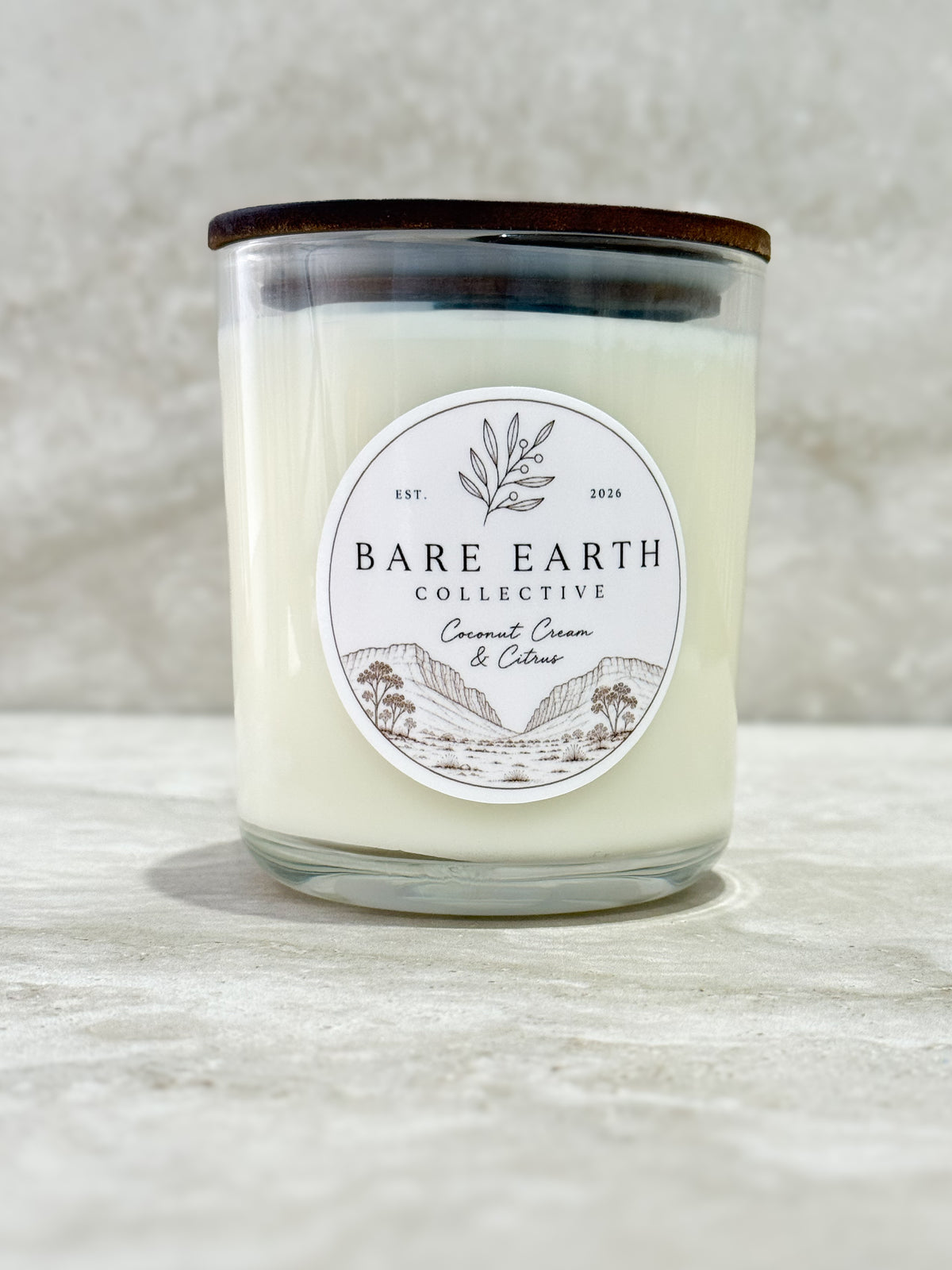 Natural Soy Wax Candle - 300g