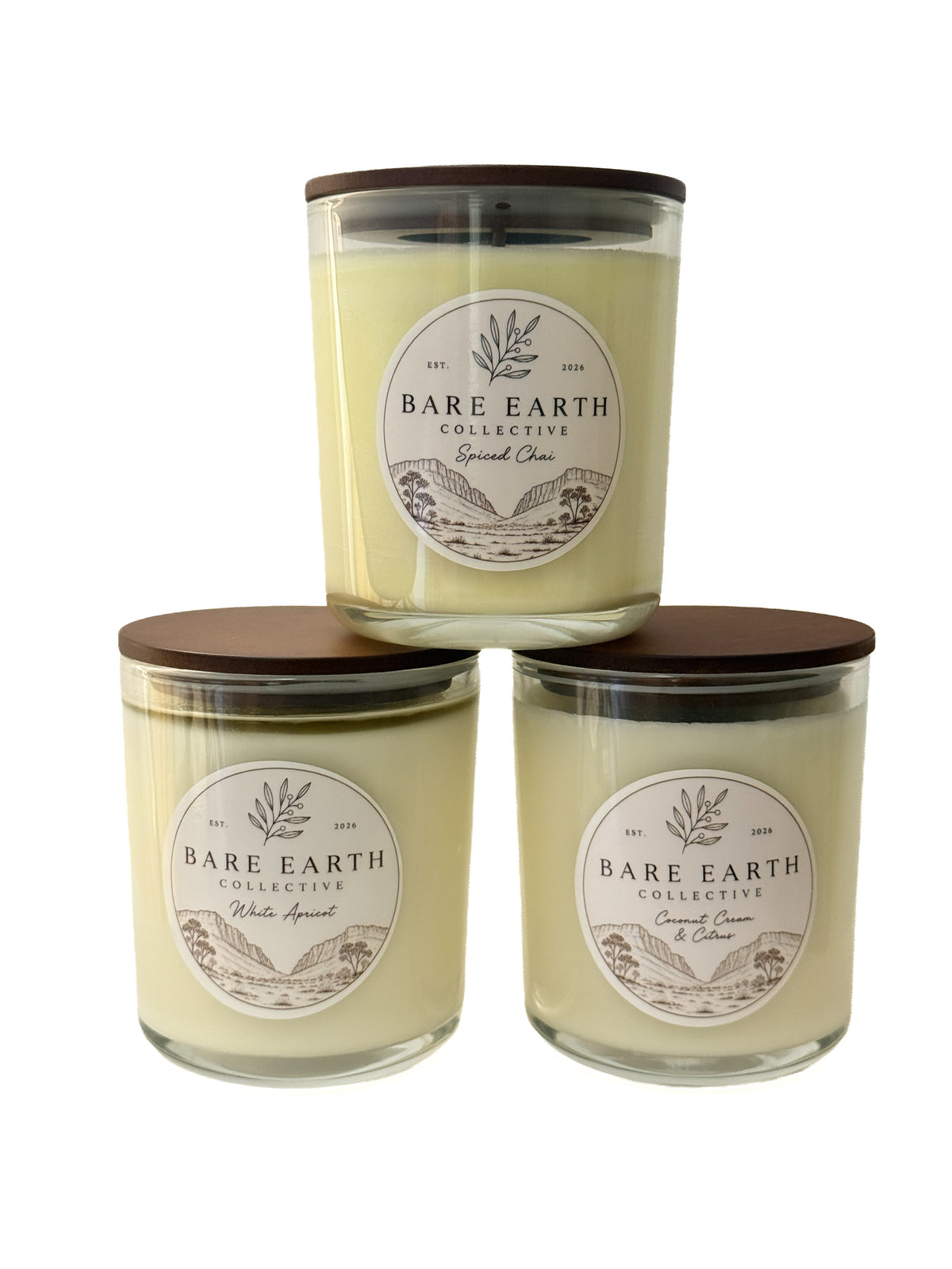 Natural Soy Wax Candle - 300g